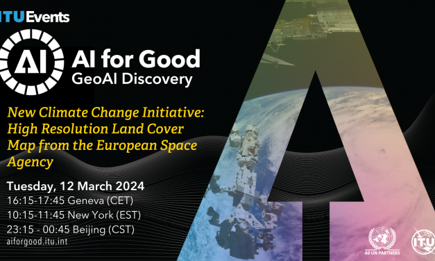 ESA CCI High Resolution Land Cover products will be presented at “AI for Good”